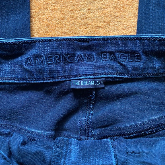 American Eagle The Dream Jean Size 4 Black - Picture 6 of 9